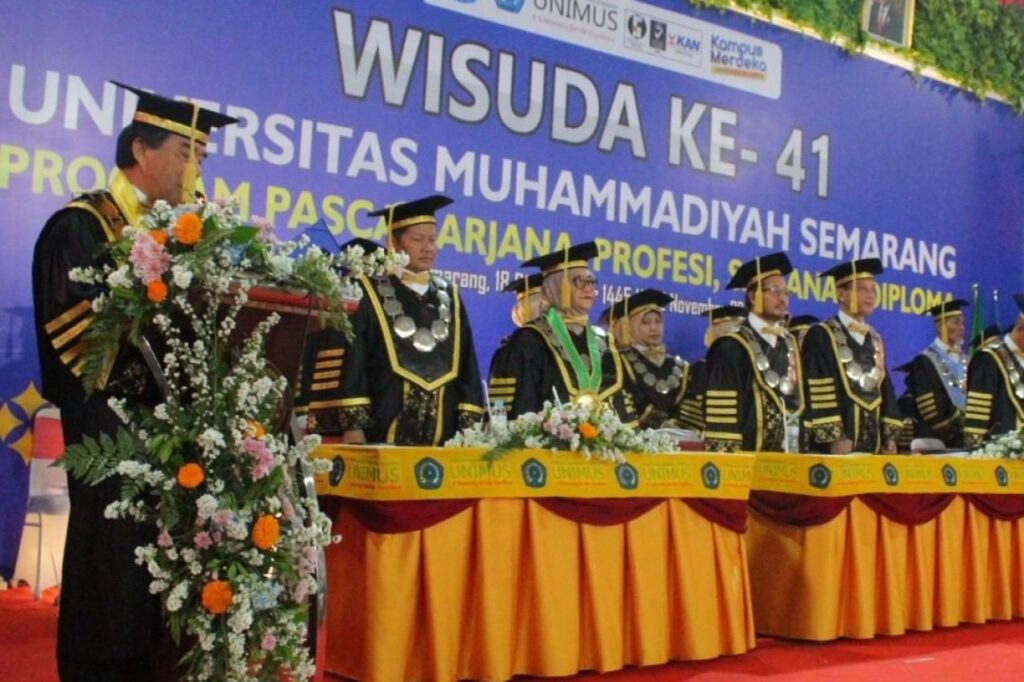 WISUDA UNIVERSITAS MUHAMMADIYAH SEMARANG KE 41
