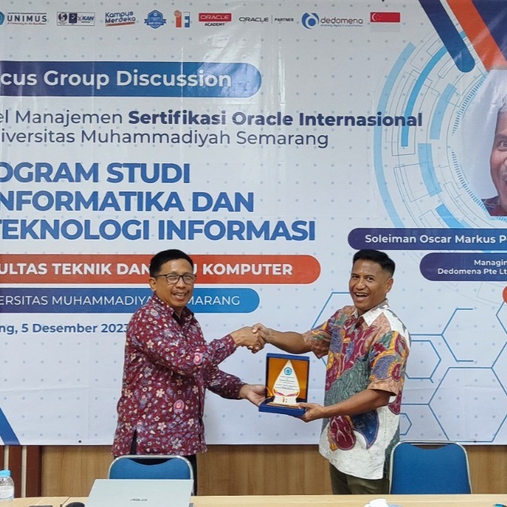 Focus Group Discussion (FGD) bersama Oracle International