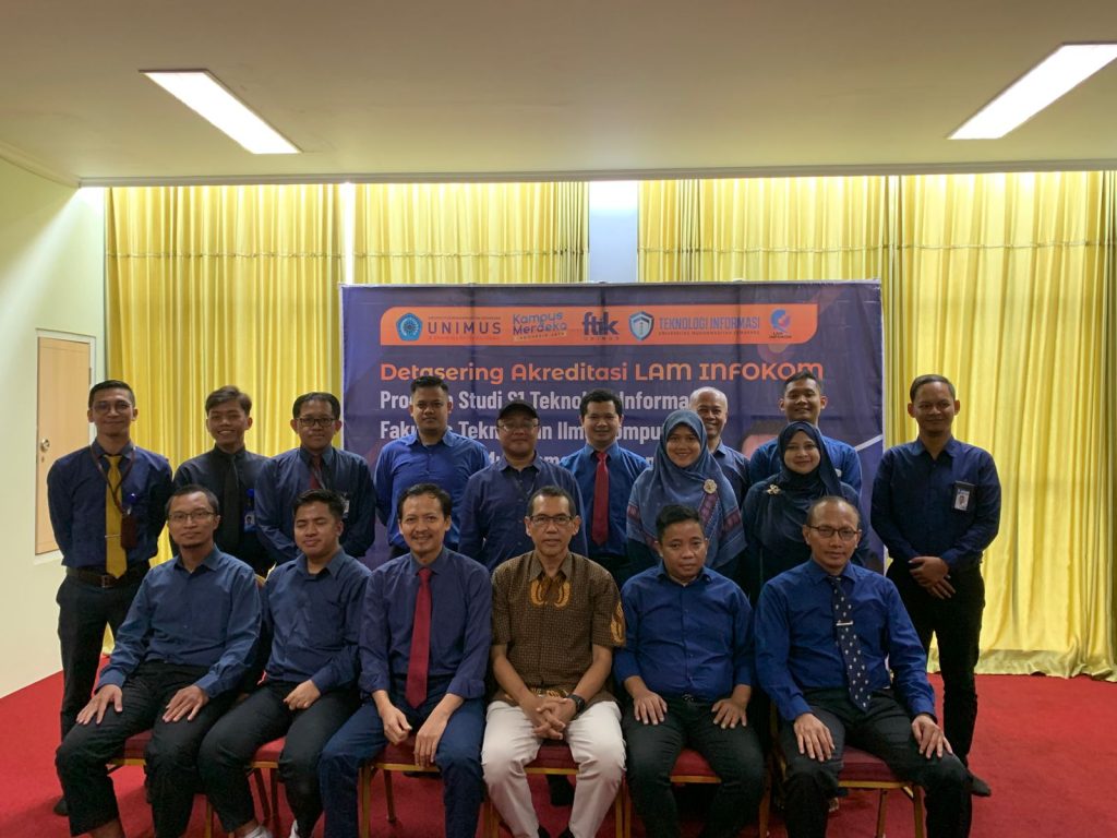 KEGIATAN DETASERING LAM INFOKOM PRODI S1 TEKNOLOGI INFORMASI UNIMUS