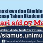 Registrasi Mahasiswa dan Bimbingan Dosen Wali untuk Semester Genap Tahun Akademik 2024/2025